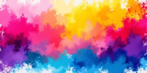 Obraz premium Vibrant Rainbow Hues: A Symphony of Colors, Blending and Swirling in a Mesmerizing Display of Artistic Expression.