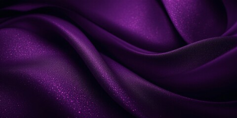 Obraz premium Purple satin fabric with a luxurious, smooth, and silky texture, perfect for elegant drapery or as a backdrop for special occasions