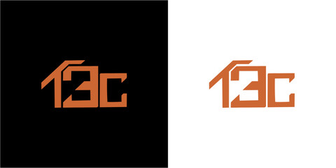 Creative T3C Letter Logo with Abstract, Illustration, Design Inspiration, Vector, Icon