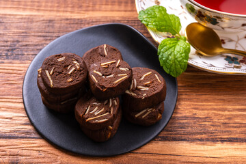 ココアアーモンドクッキー