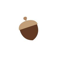 acorn illustration vector symbol sign icon