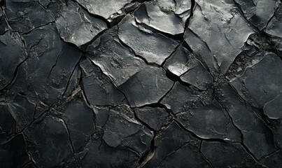 Cracked and Dried Earth Surface