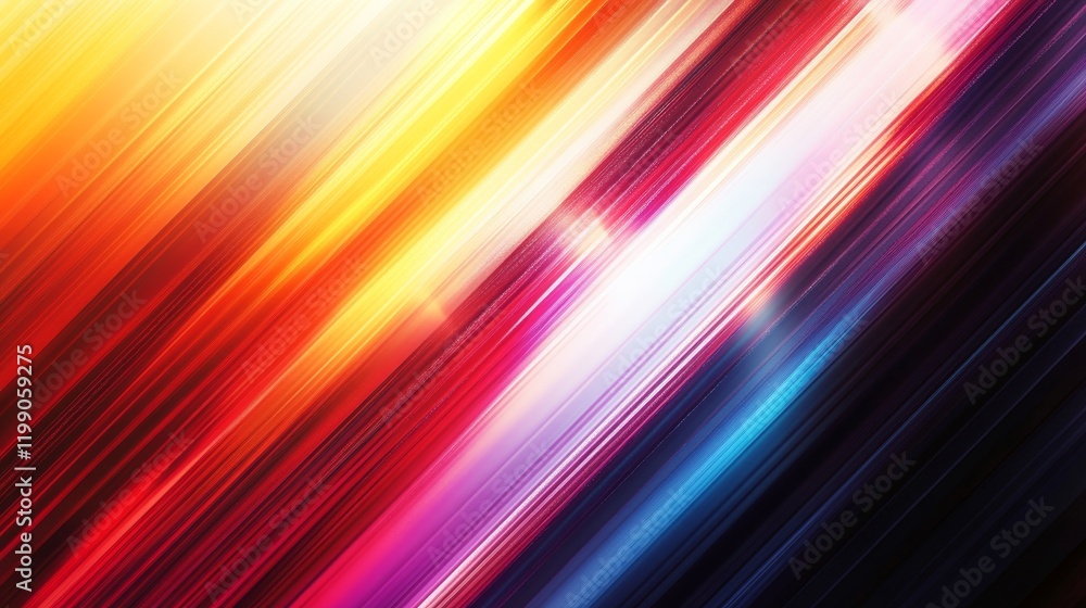 Aufkleber abstract colorful diagonal lines background