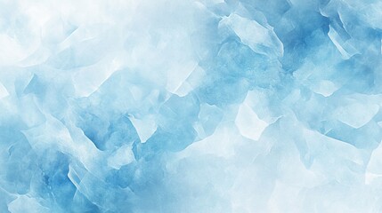 Obraz premium Abstract Blue and White, Watercolor Texture, Soft Gradient, Artistic Background, Wall Art Decor