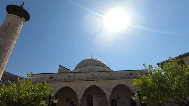 Habibi Neccar Mosque before destroy during the eartquake. Antakya, Hatay.