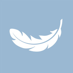 Light soft feather icon