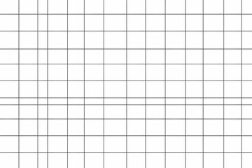 Seamless grid pattern, simple black lines on white background. Ideal for website backgrounds, presentations, or graphic design projects.  High resolution texture.