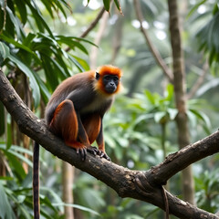 white tailed macaque