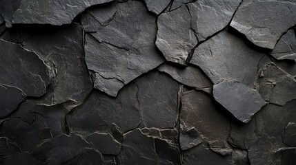 Dark Cracked Stone Texture for Backgrounds, Wall Art, Design Elements, Natural Rock Patterns, Abstract Textures