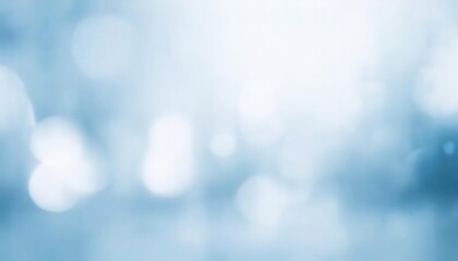 soft abstract blue bokeh light background for serene design, winter themes, or tranquil digital compositions with a subtle glow

