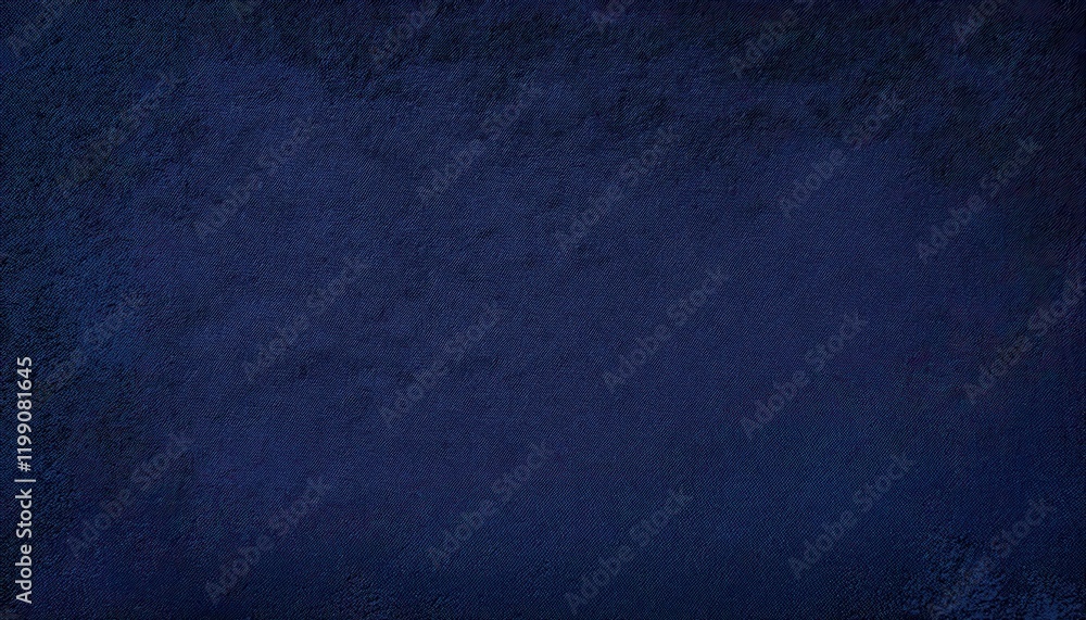 Poster deep navy blue textured fabric background with a subtle rough pattern, ideal for graphic design, bra