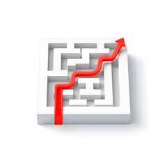 Unconventional passage of the maze and obstacles.