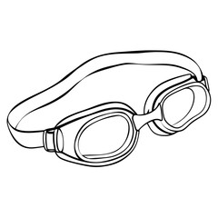 Swimming goggles