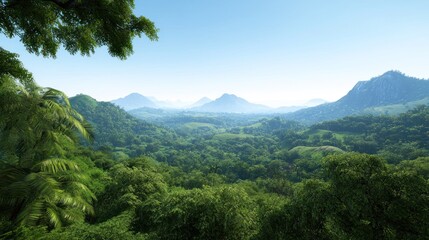 Serene Mountain Landscape