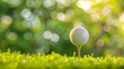 close up of golf ball