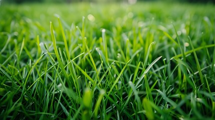 Obraz premium green juicy lawn