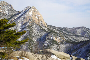 landscape in the mountains
