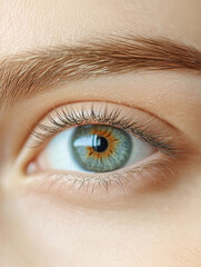 Fototapeta premium close up of female eye