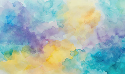 Watercolor paper background, light colors