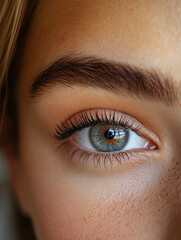 Obraz premium close up of female eye