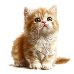 white background kitten photos