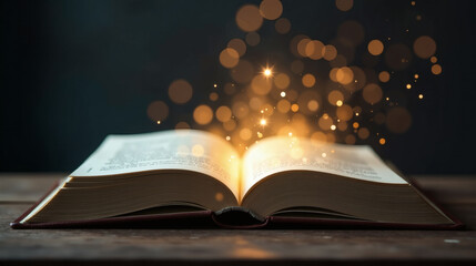 Open Book - Knowledge and Discovery Concept