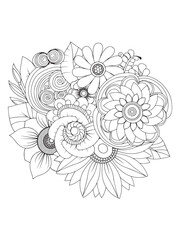 vector floral background