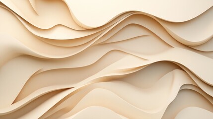 Obraz premium Abstract beige wave pattern background