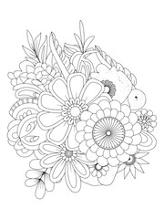 vector illustration of a flower