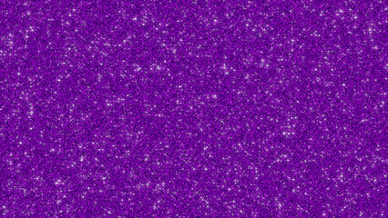purple glitter texture with shiny glowing stars , cosmetics and beauty background