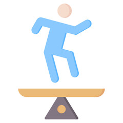 Risk Taker Flat Icon