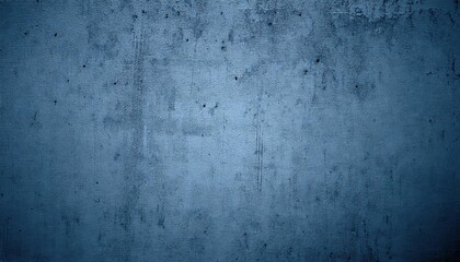 Obraz premium textured blue concrete wall with abstract grunge details and dark patches for background or graphic design projects