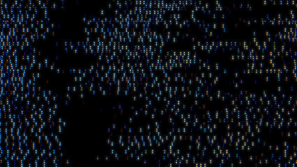 Digital Glitch noise static television VFX. Visual video effects stripes background, CRT tv screen no signal glitch effect