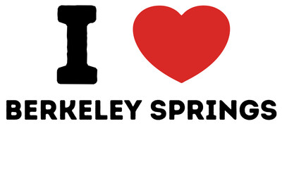 I Love Berkeley Springs United States