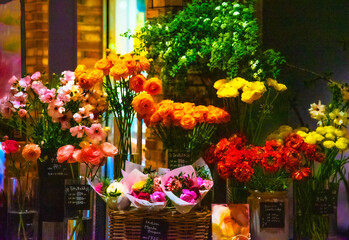 How about a bouquet?
A bouquet of flowers adds colour to a celebration.