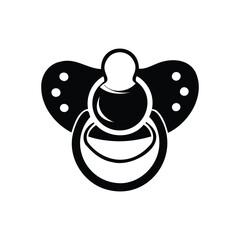 infant soother silhouette for baby essentials and comfort designs