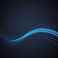 Naklejka premium Abstract background with flow lines