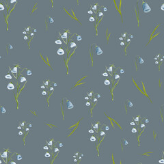 Watercolor Flowers Seamless Patterns, Watercolor Scrapbook Papers, Digital Background, Watercolor Paper Set, Watercolor Digital Paper