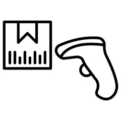 Bar Code Reader Icon