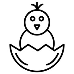 Hatching Chick Icon