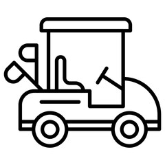 Golf Buggy Icon