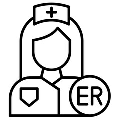 ER Nurse Icon