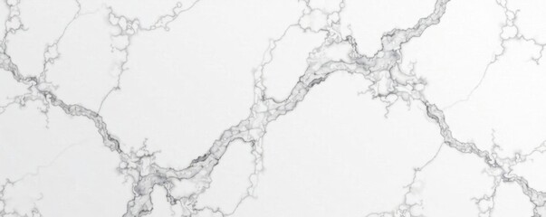 Obraz premium Seamless white marble texture, panoramic view, wide, photography