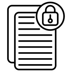 Encrypted Data Icon