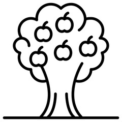 Apple Tree Icon