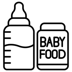 Baby nutrition Icon