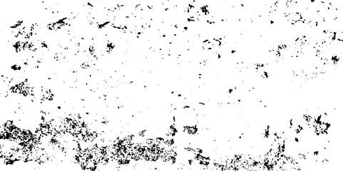 Black and white Dust overlay distress grungy effect paint. Black and white grunge seamless texture. Dust and scratches grain texture on white and black background.