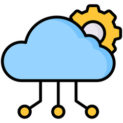 Cloud Computing Icon