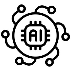 Artificial Intelligence Icon