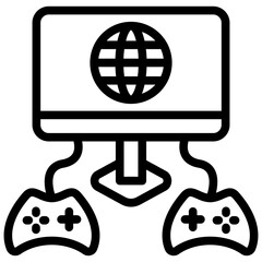 Online Game Icon © IconVerse